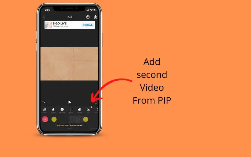 add second video using pip