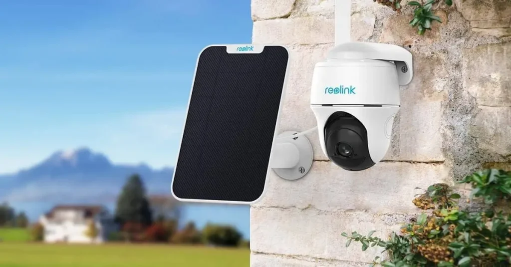 Reolink Go PT with Solar cctv camera