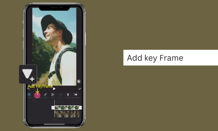 add keyframe on inshot