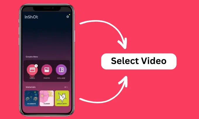 open and select video